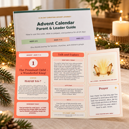 Printable Christian Advent Calendar for Ages 7–11
